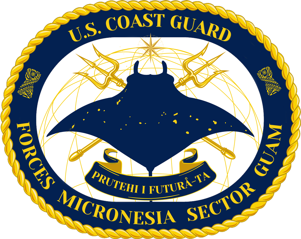 Coast Guard Forces Micronesia Sector Guam Crest Coast Guard Forces Micronesia Sector Guam Crest